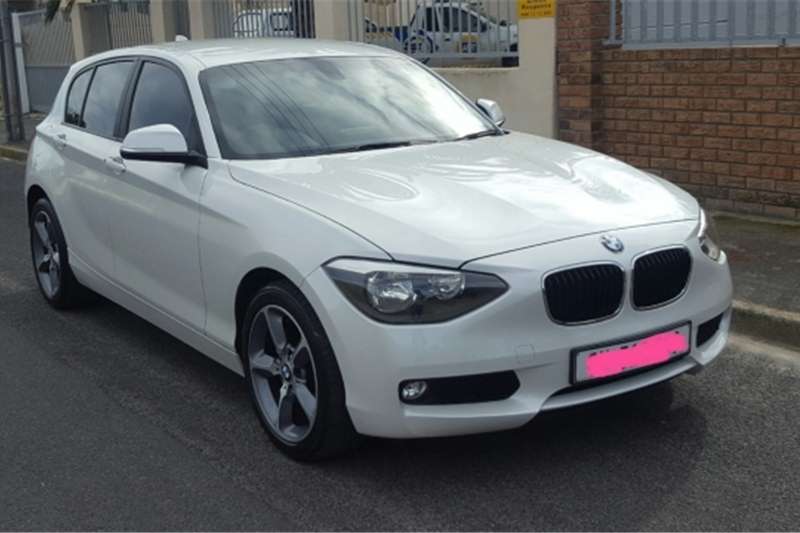 2014 BMW 1 Series (F20)Mineral White Cars for sale in