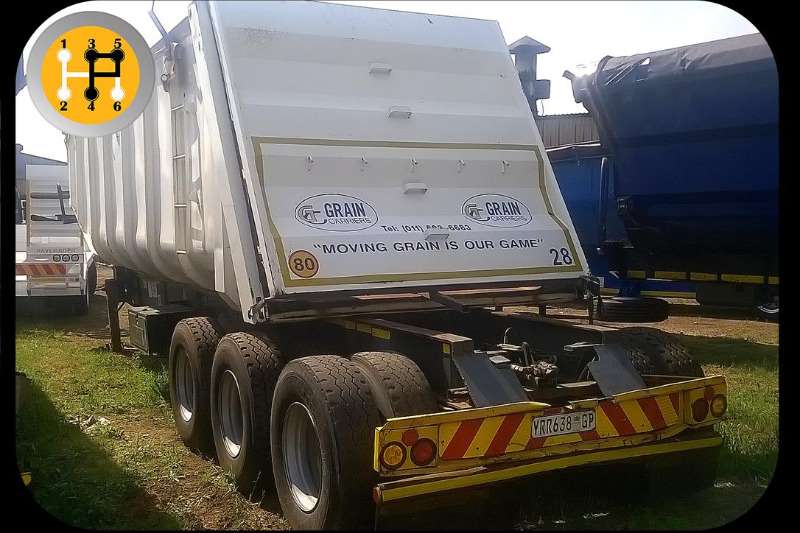 2009 Top Trailer Sliding Bin Sloper Side Tipper Trailers
