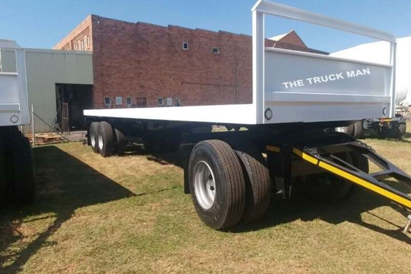 2017 UBT TRI AXLE FLAT DECK Drawbar Trailers Trucks for sale in Gauteng on Truck & Trailer