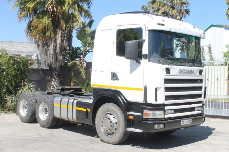 2003 Scania R164 6x4 480 V8 double axle TruckTractor Trucks for sale