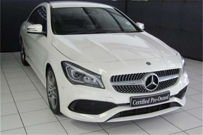 2020 Mercedes Benz Cla 220 D Coupe Amg Line Color Digital White