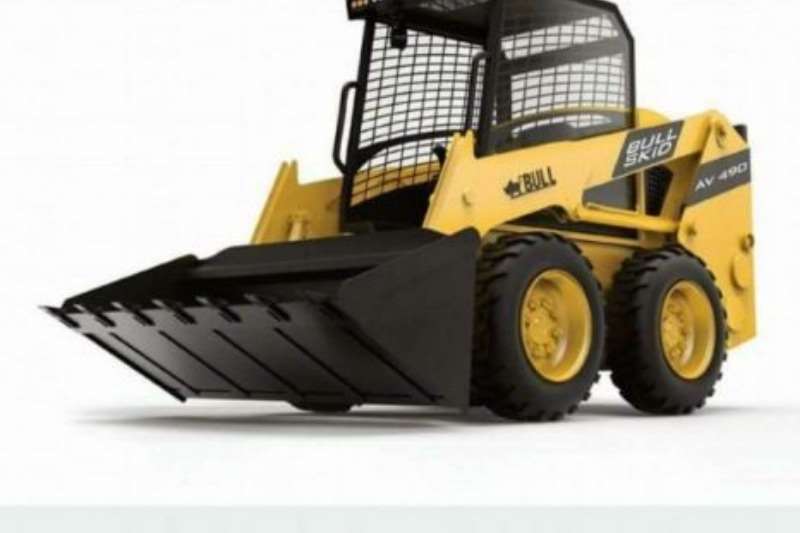 2018 Bobcat New Av490 Bull Skid Steer Loader Skidsteer Loader