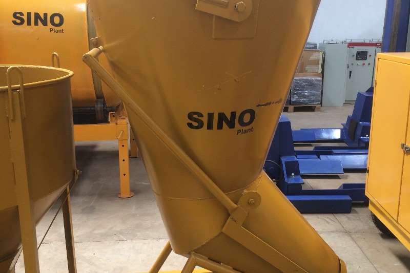 2018 Sino Plant Concrete Hopper Banana Shape Concrete mixer Machinery