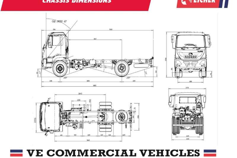 2018 Eicher Eicher Pro 3008 Chassis Cab 4 Ton Truck Chassis cab Truck