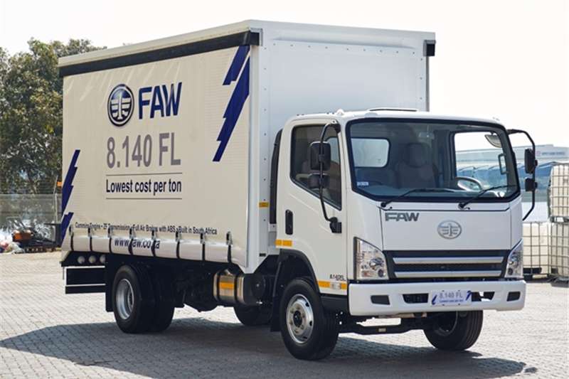 2018 FAW 8.140FL Curtain Side Curtain side Truck Trucks for sale in Gauteng | R 352 000 on Truck ...