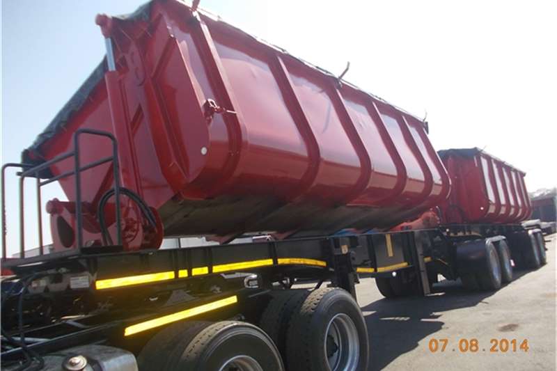 2008 Kearneys 36 ton Side tipper Trailers Trucks for sale 