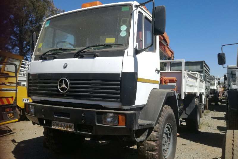 1999 Mercedes Benz 1617 4x4 Palfinger Pk8080 Crane Mercedes Benz Crane Truck 1617 4x4 Palfinger Pk8080