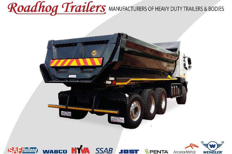 2018 Roadhog 18 Cube Tipper Body End tipping Trailers Trucks for sale ...