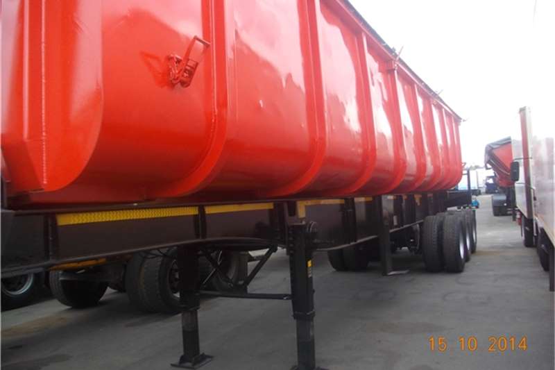 2009 Sa Truck Bodies Superlink Trailers Side Tipper