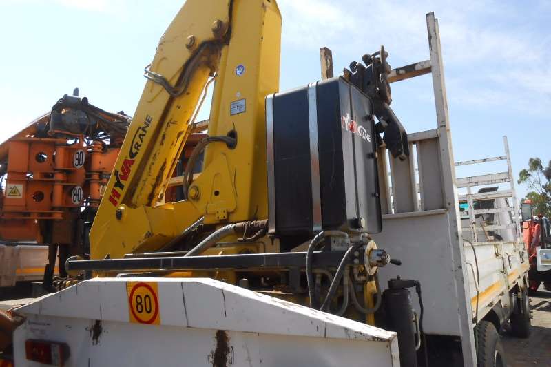 2016 Tata TATA 1518 DROPSIDE WITH REAR MOUNT HB150 CRANE Crane truck